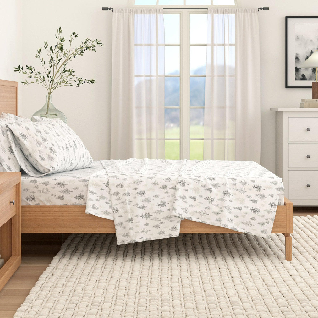 4-Piece Turkish Cotton Flannel Sheet - Stratton Collection