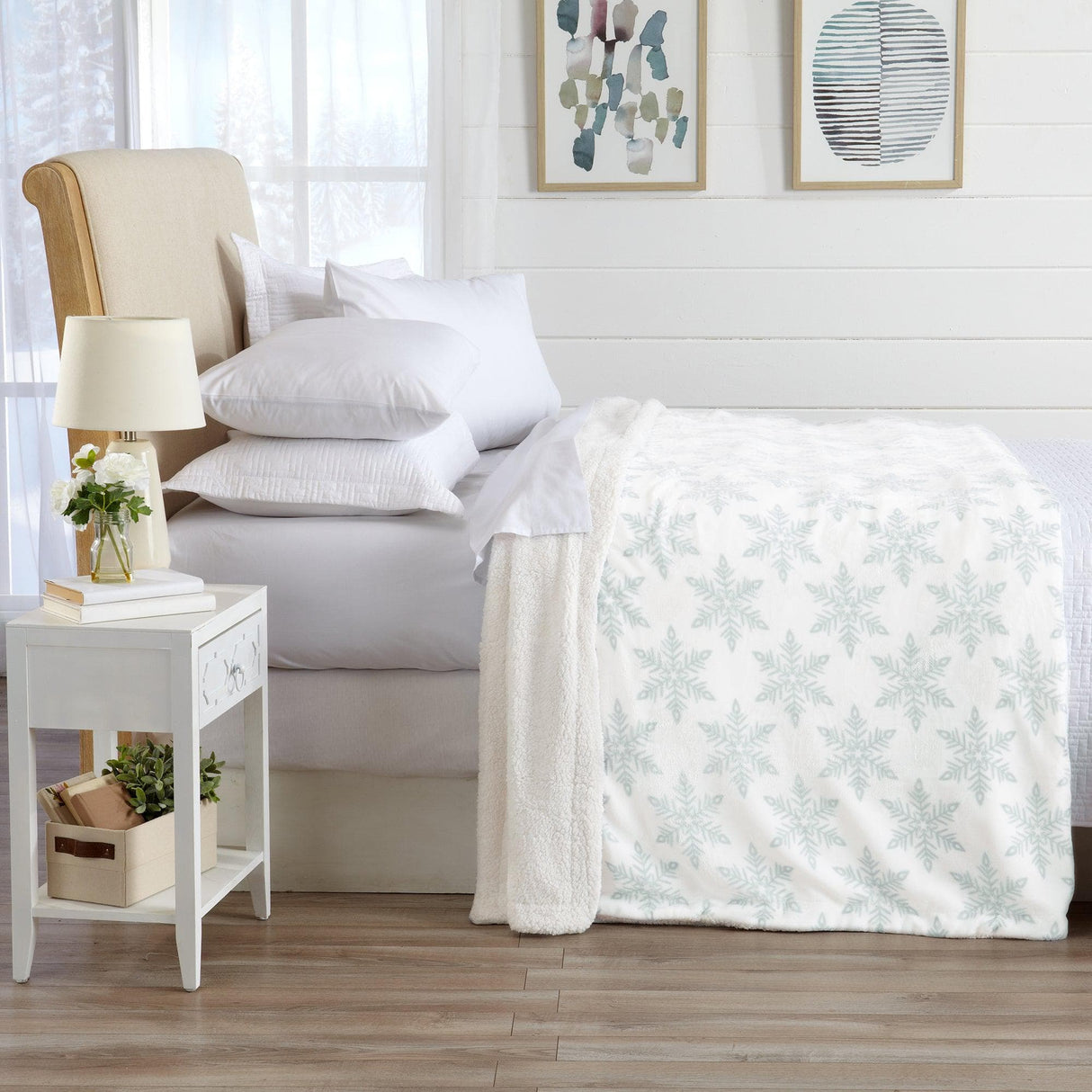 Velvet Plush Sherpa Luxury Bed Blanket - Kinsley Collection