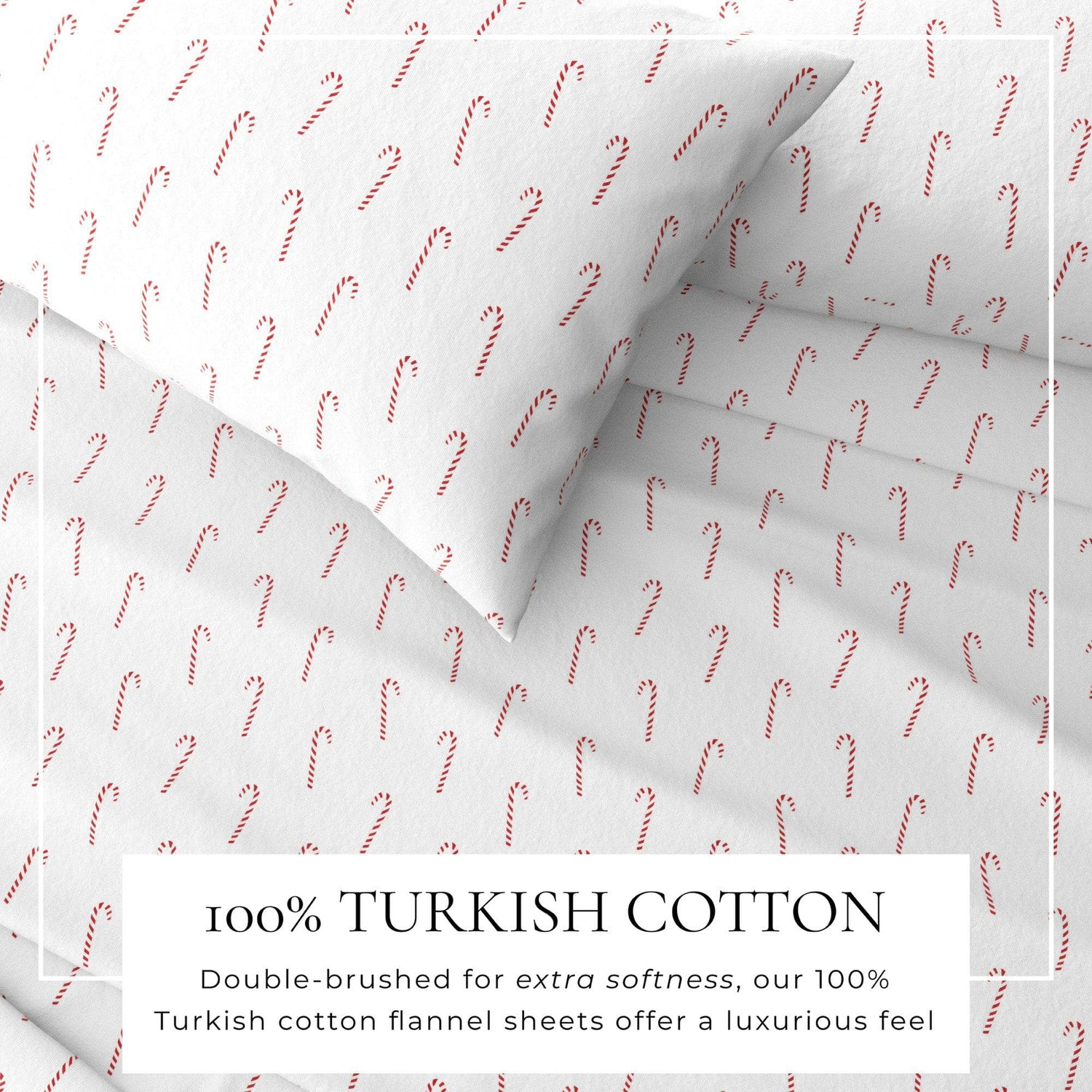100% Turkish Cotton Flannel Sheet Sets - Boulder Collection