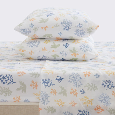 4-Piece Coastal Microfiber Sheet Set - Nantucket Collection
