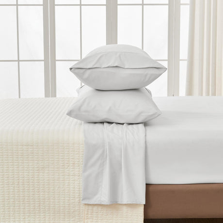 4 Piece Solid Microfiber Sheet - Amara Collection