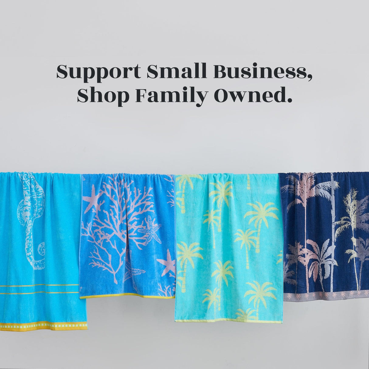 2 Pack 100% Cotton Jacquard Beach Towels - Playa Collection