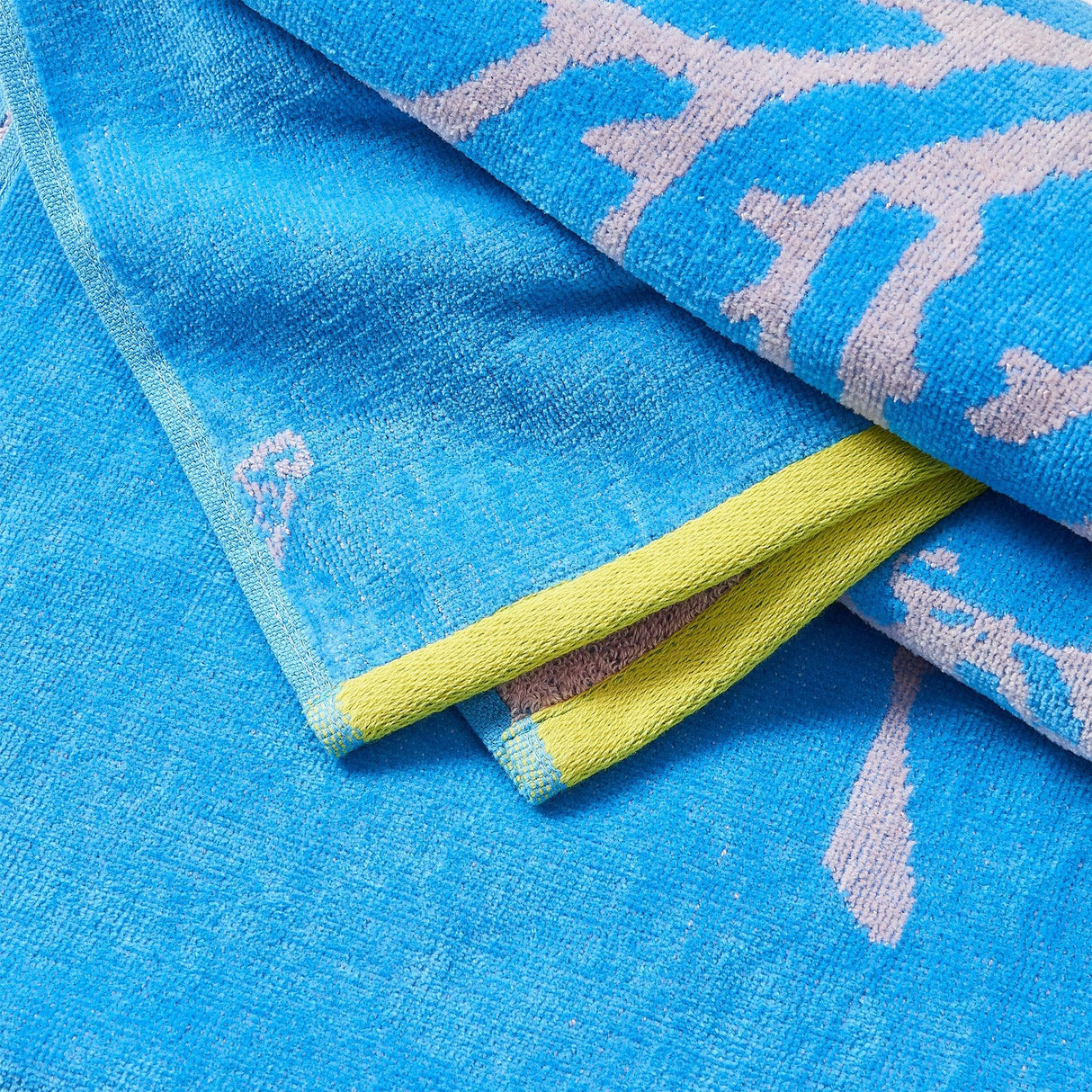 2 Pack 100% Cotton Jacquard Beach Towels - Playa Collection