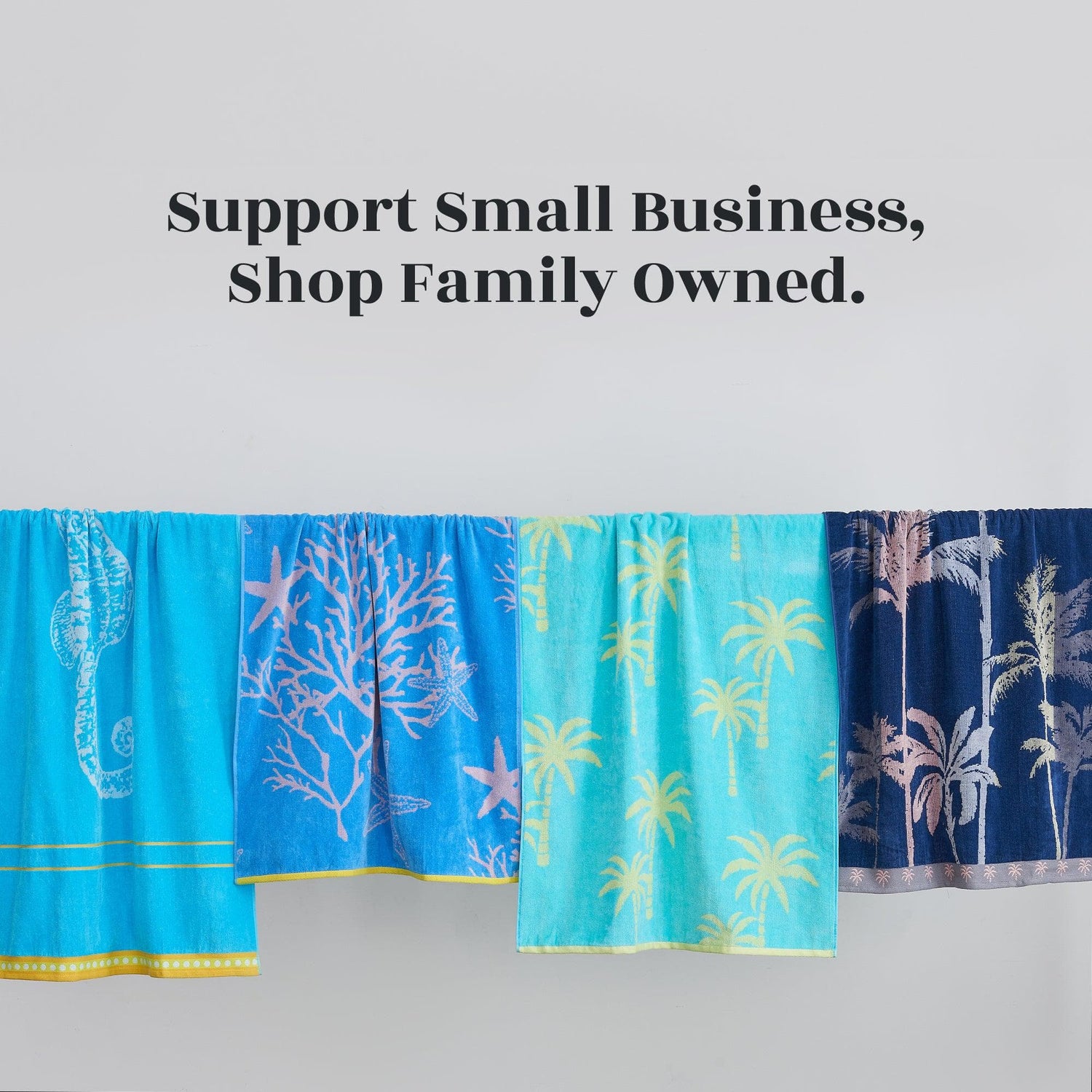 2 Pack 100% Cotton Jacquard Beach Towels - Playa Collection