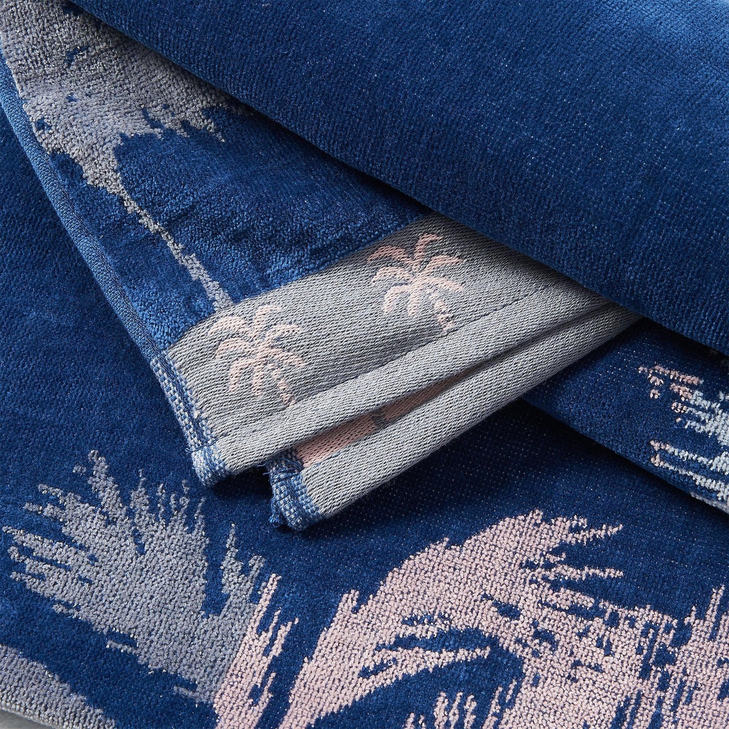 2 Pack 100% Cotton Jacquard Beach Towels - Playa Collection