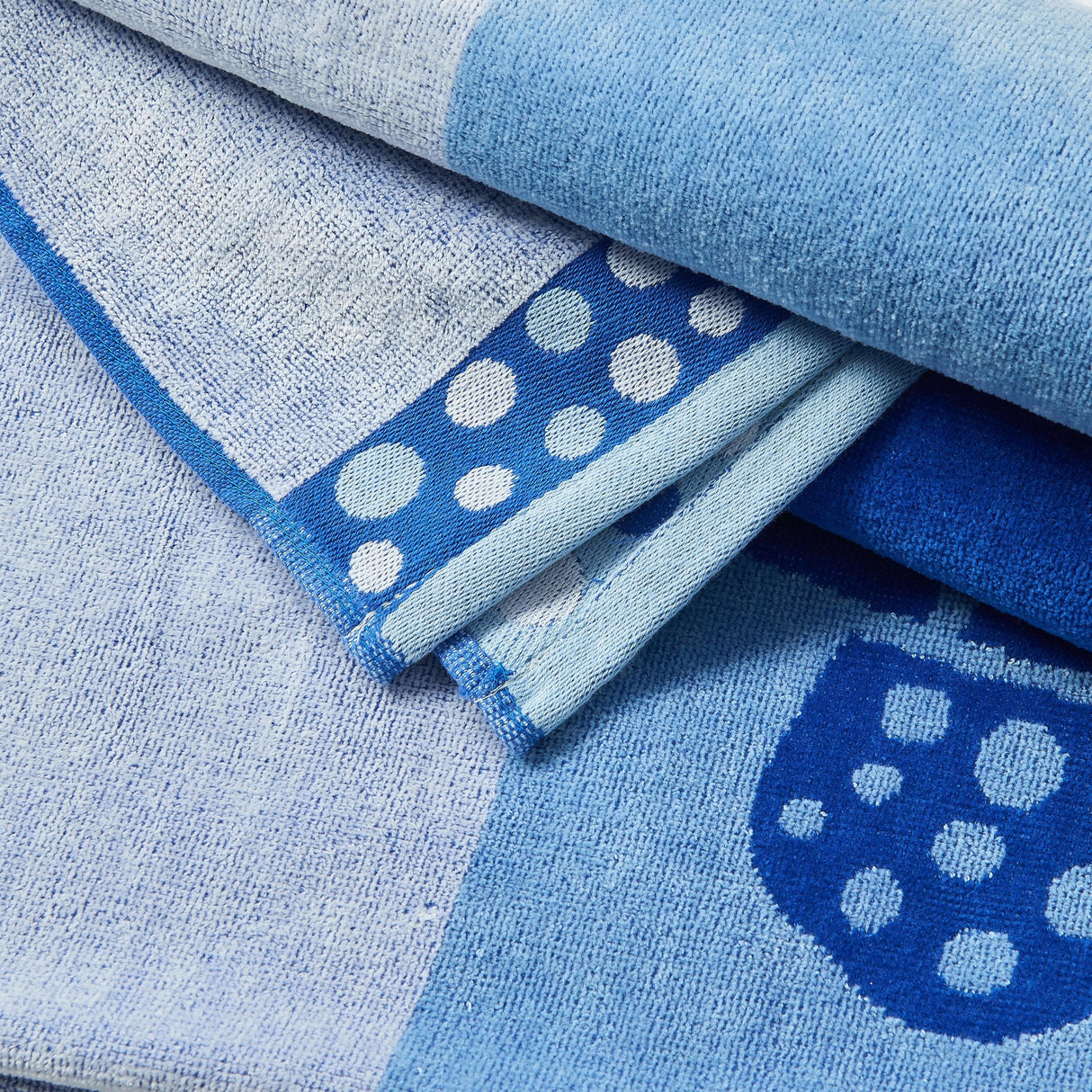 2 Pack 100% Cotton Jacquard Beach Towels - Playa Collection