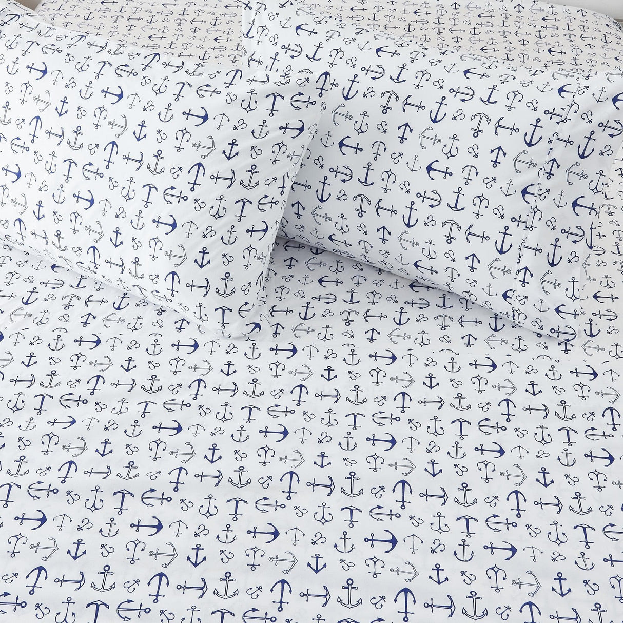 4-Piece Coastal Microfiber Sheet - Newport Collection