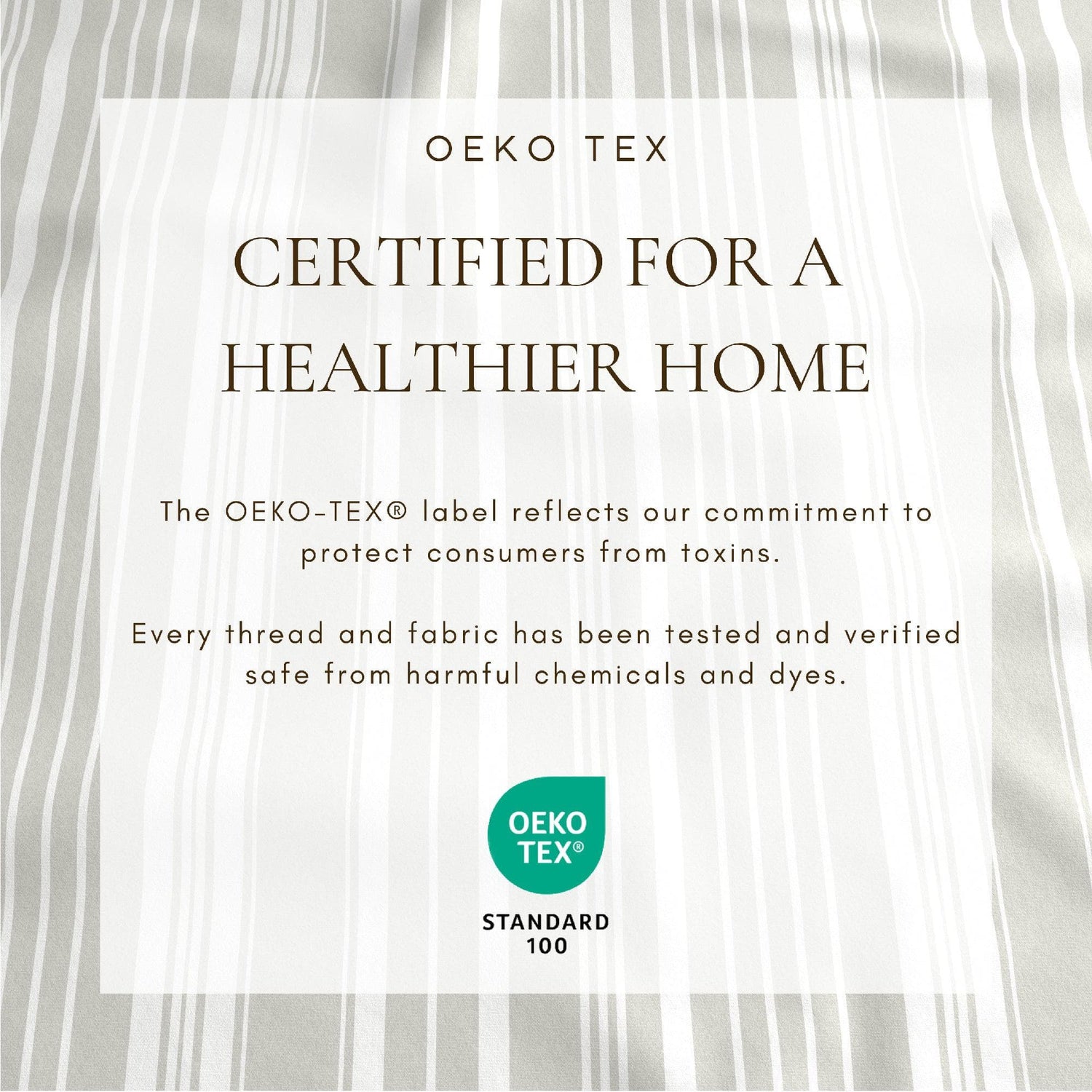 4-Piece Striped Microfiber Sheet Set - Elouise Collection