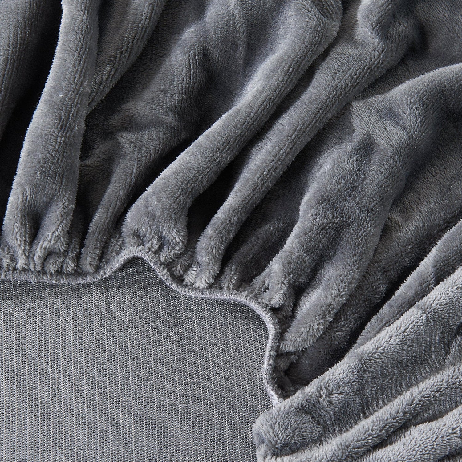 Solid Plush Fitted Sheet - Velvet Luxe Collection