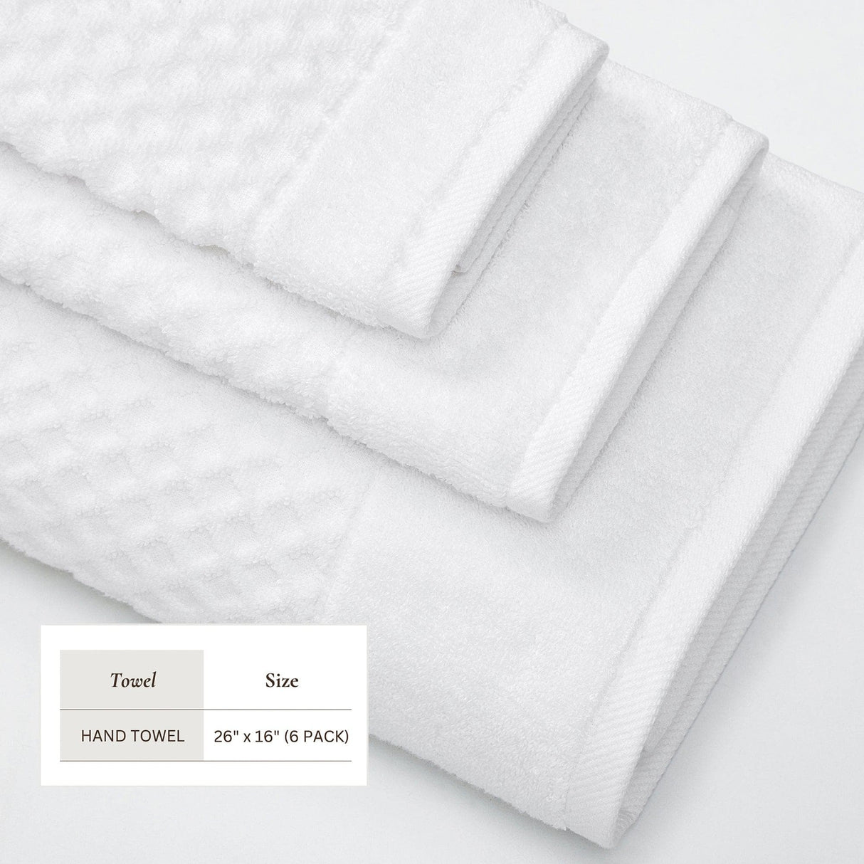 Cotton Diamond Waffle Weave Bath Towel Set - Grayson Collection