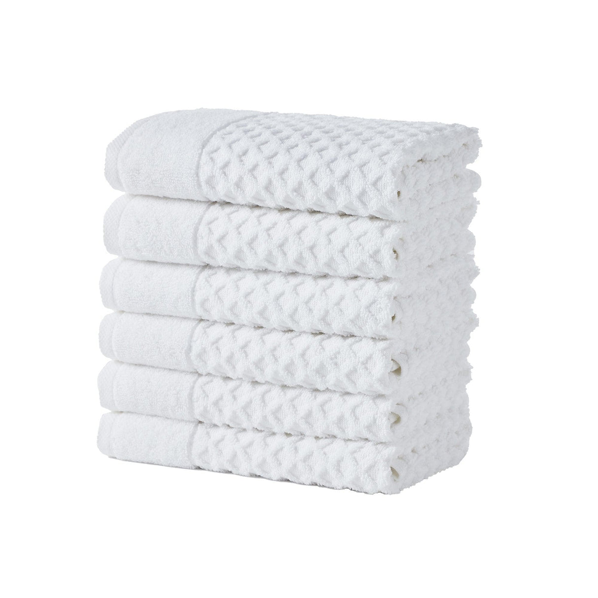 Cotton Diamond Waffle Weave Bath Towel Set - Grayson Collection