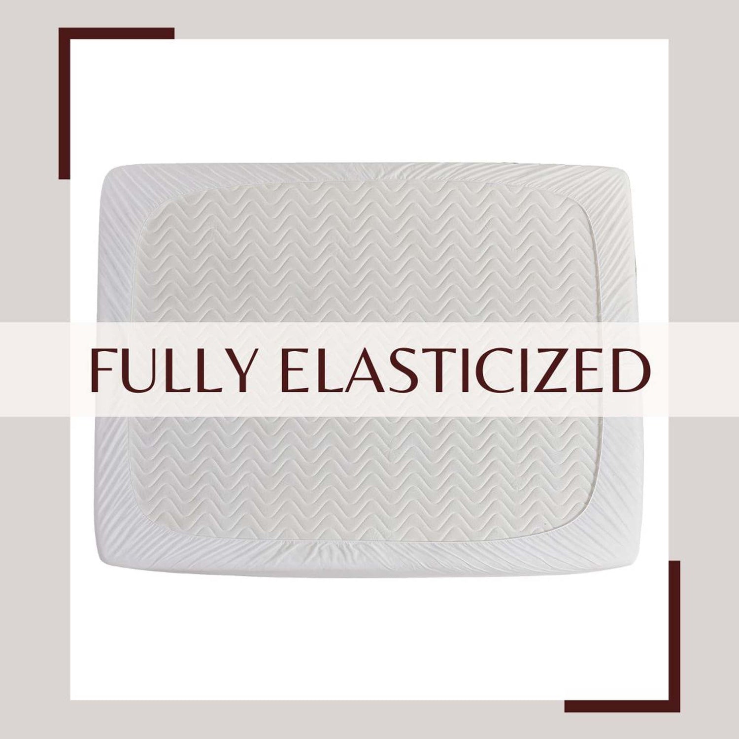 Down Alternative Waterproof Mattress Pad - Eckhart Collection