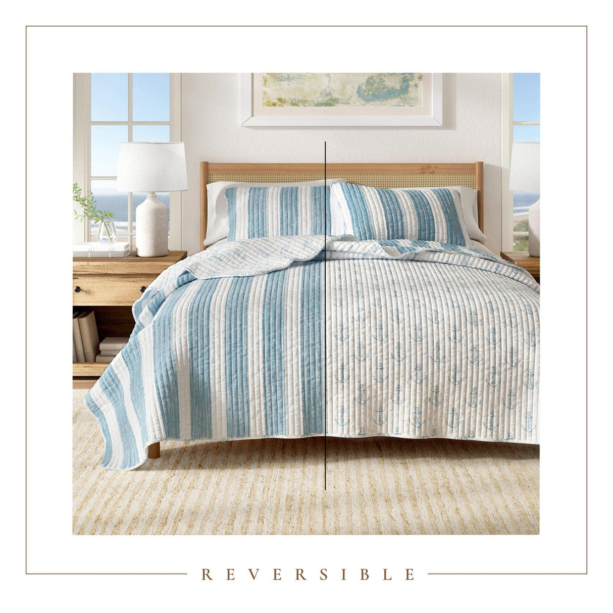 3-Piece Coastal Quilt - Casco Bay Collection