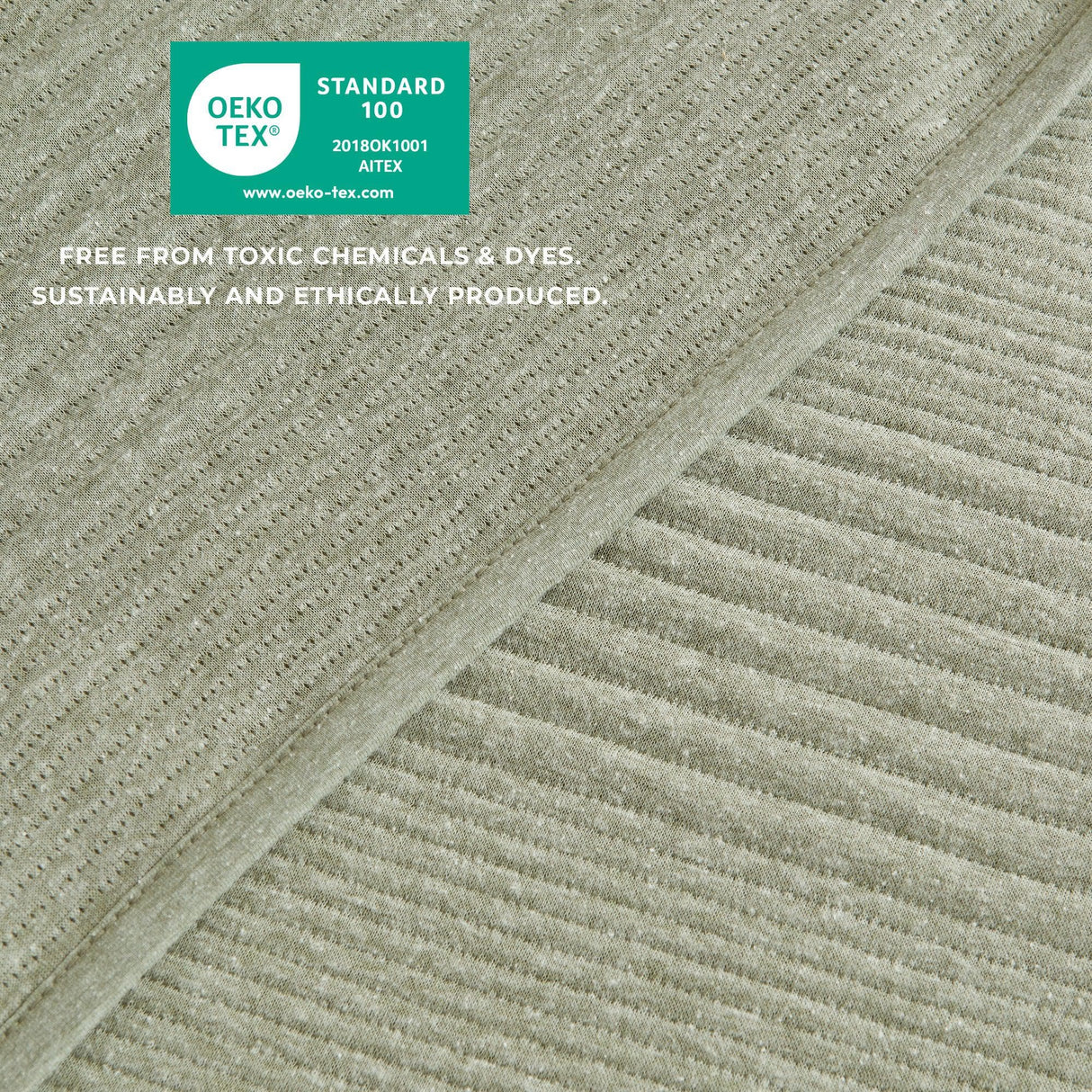 3 Piece Jersey Knit Quilt Set - Natalie Collection