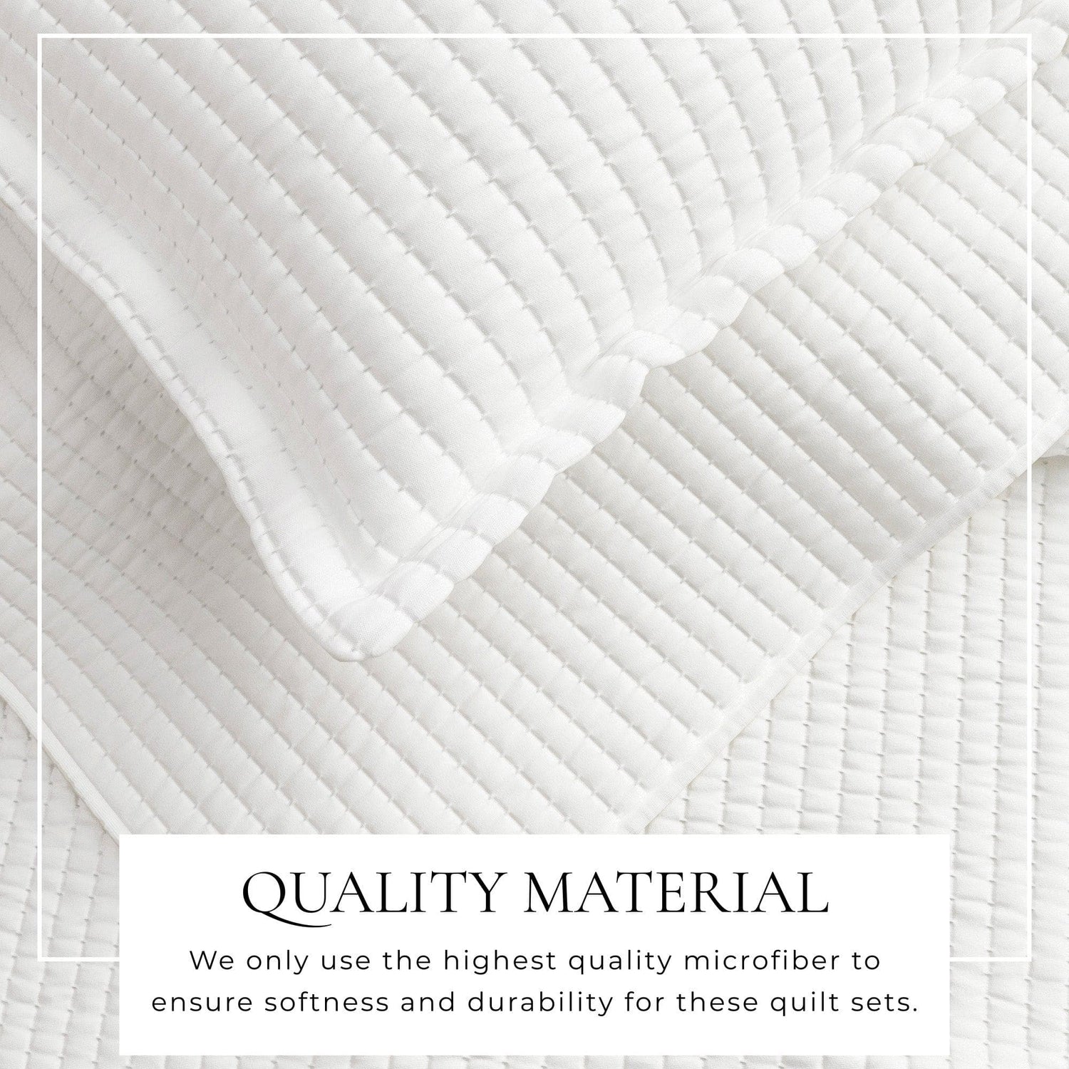 3-Piece Solid Quilt - Alicia Collection