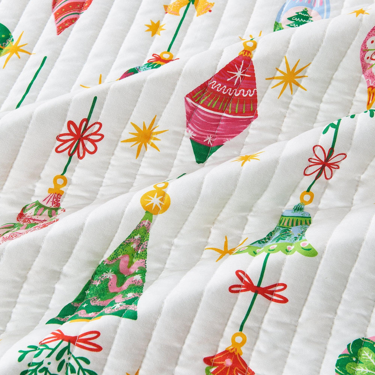 Colorful Holiday Quilt Set - Midnight Magic Collection