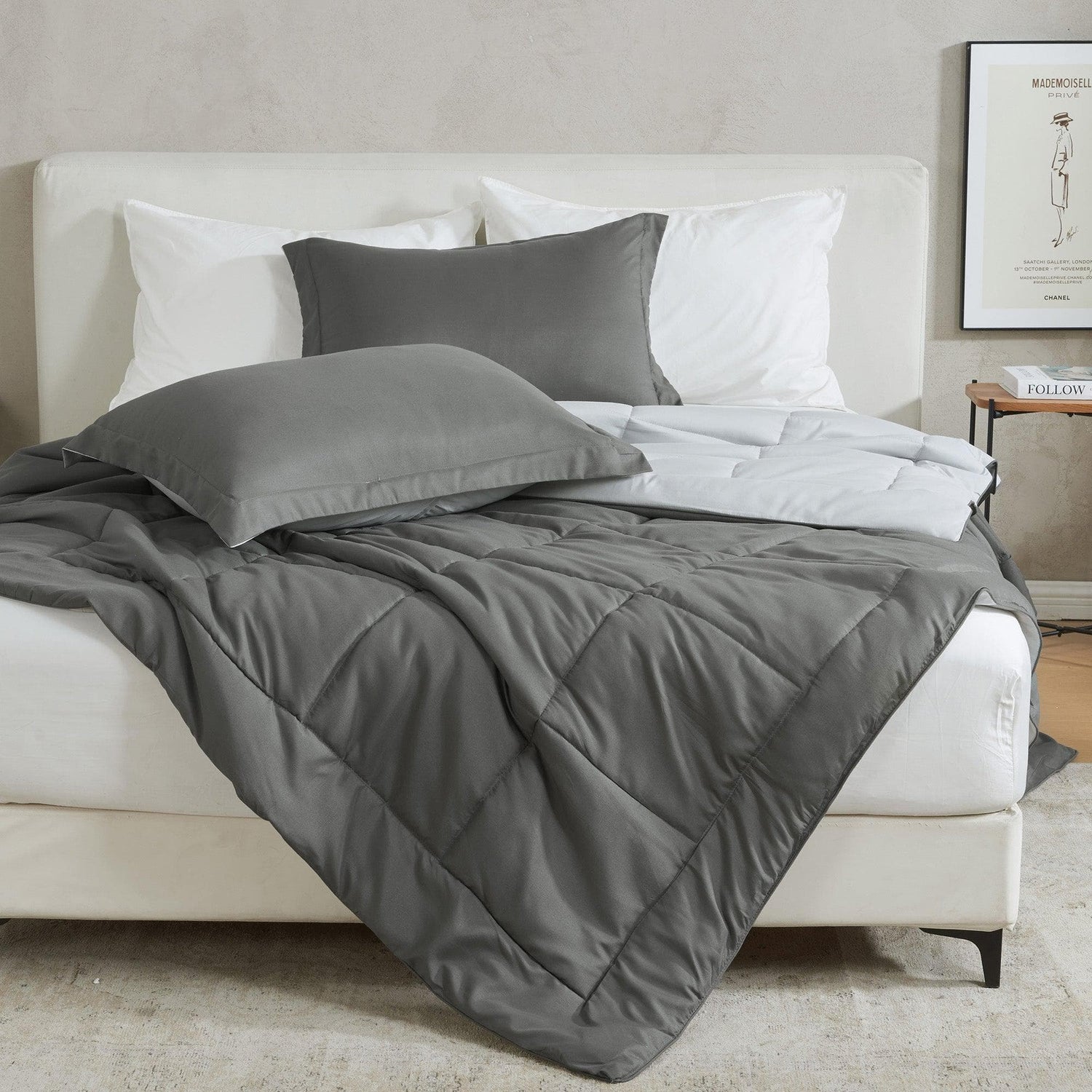 Reversible Comforter Set - Odette Collection