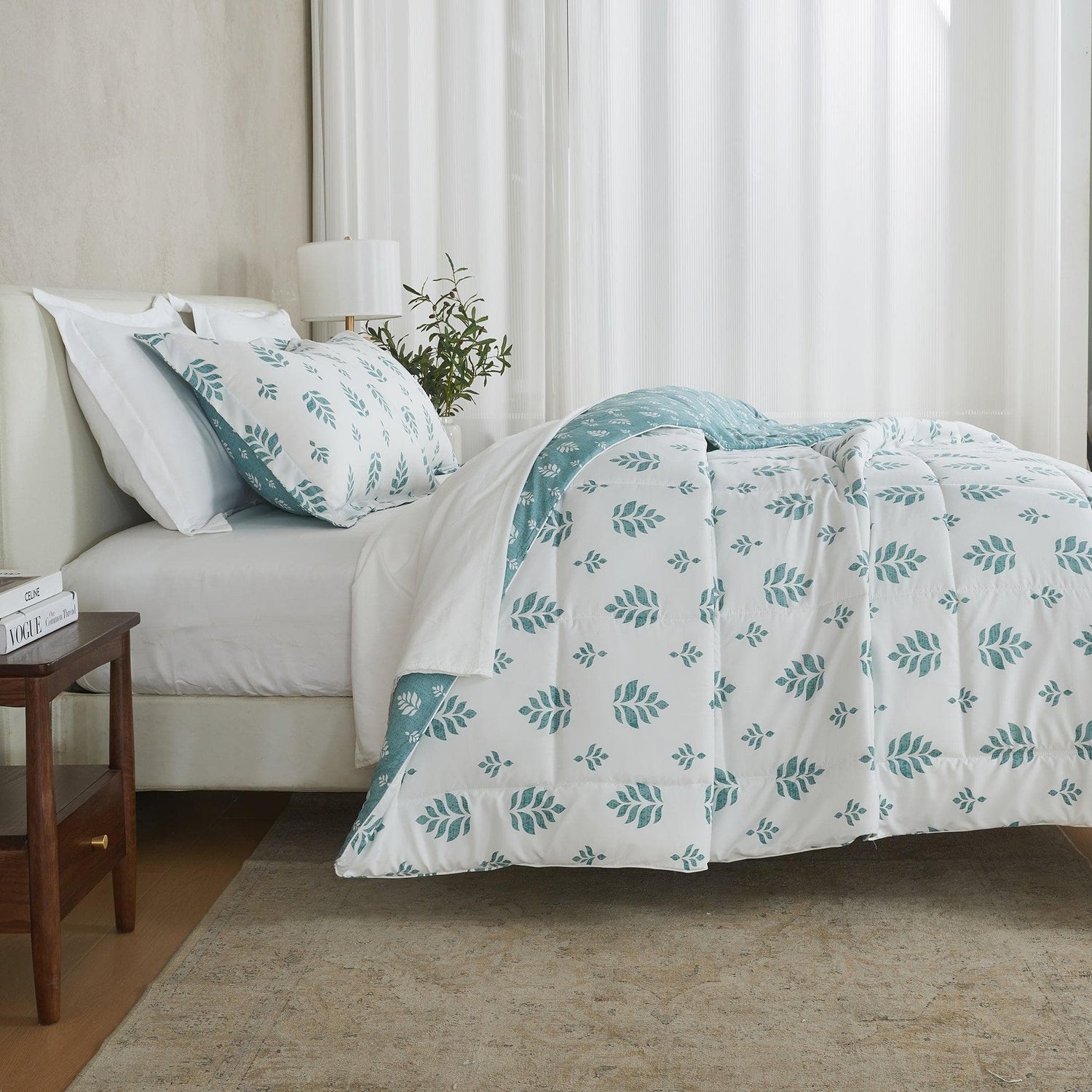 Reversible Comforter Set - Odette Collection