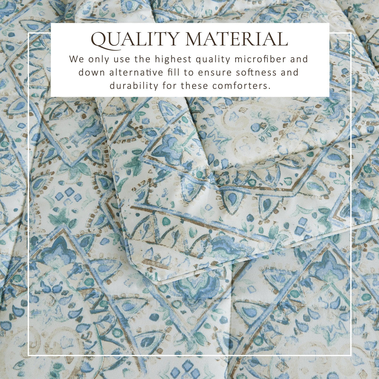 Reversible Comforter Set - Odette Collection