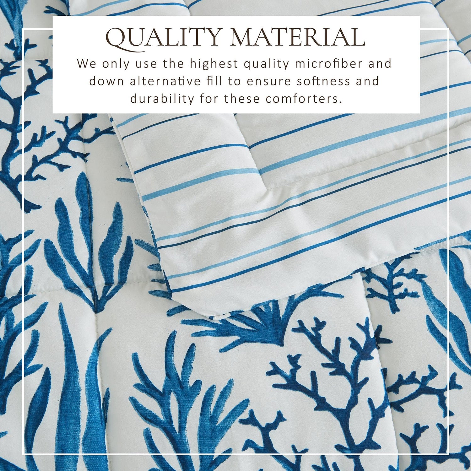 Reversible Comforter Set - Odette Collection