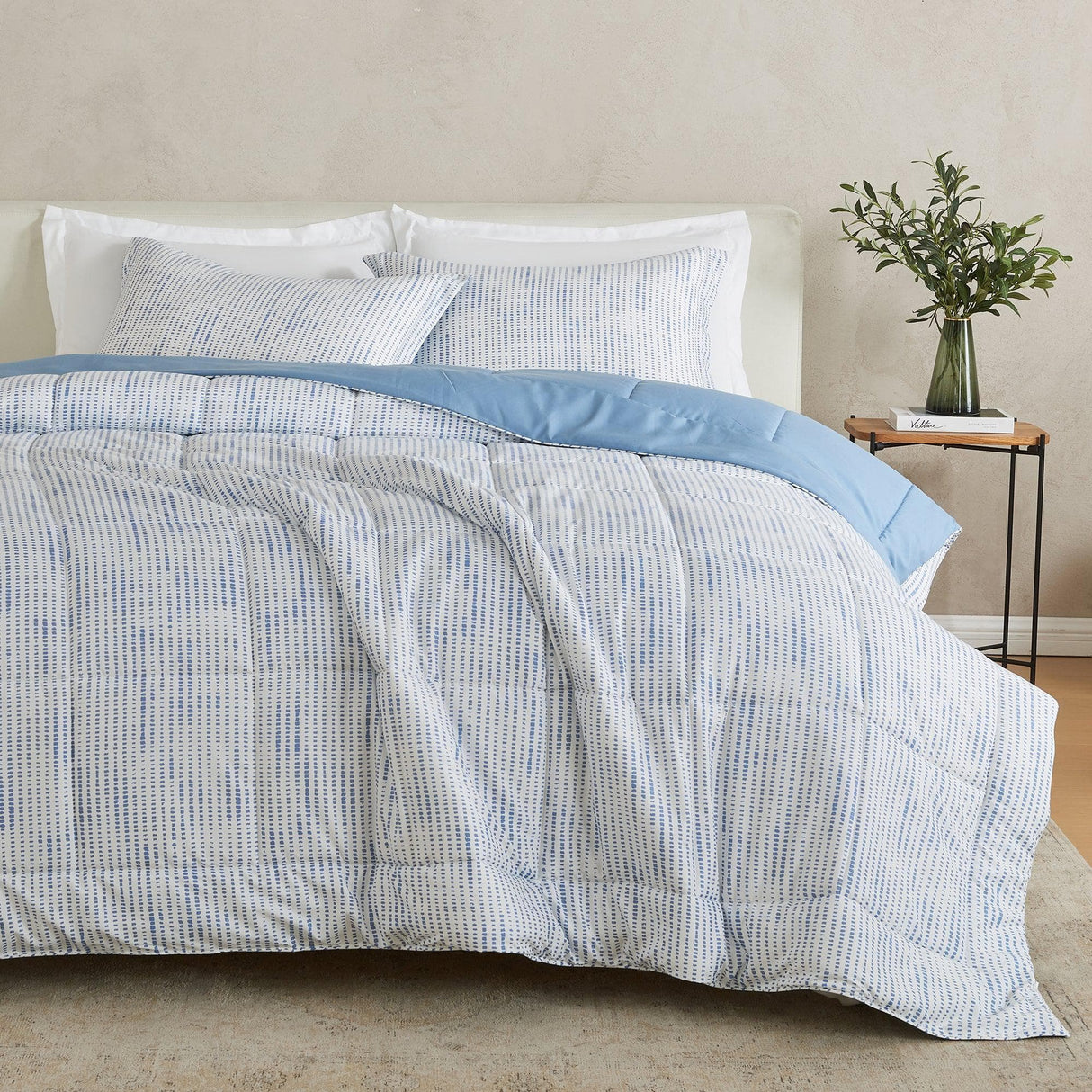 Reversible Comforter Set - Odette Collection