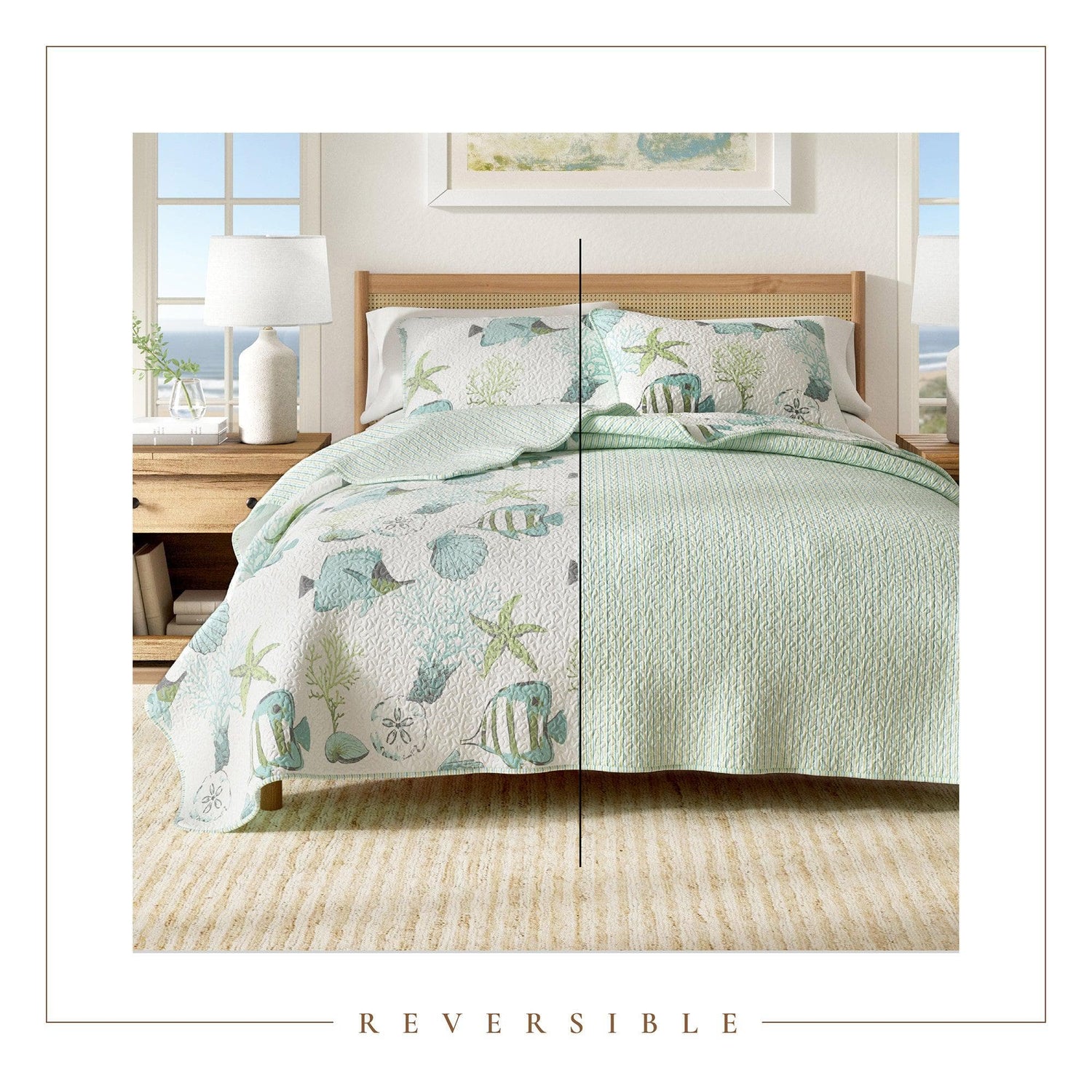 Seaside Collection Quilt Set
