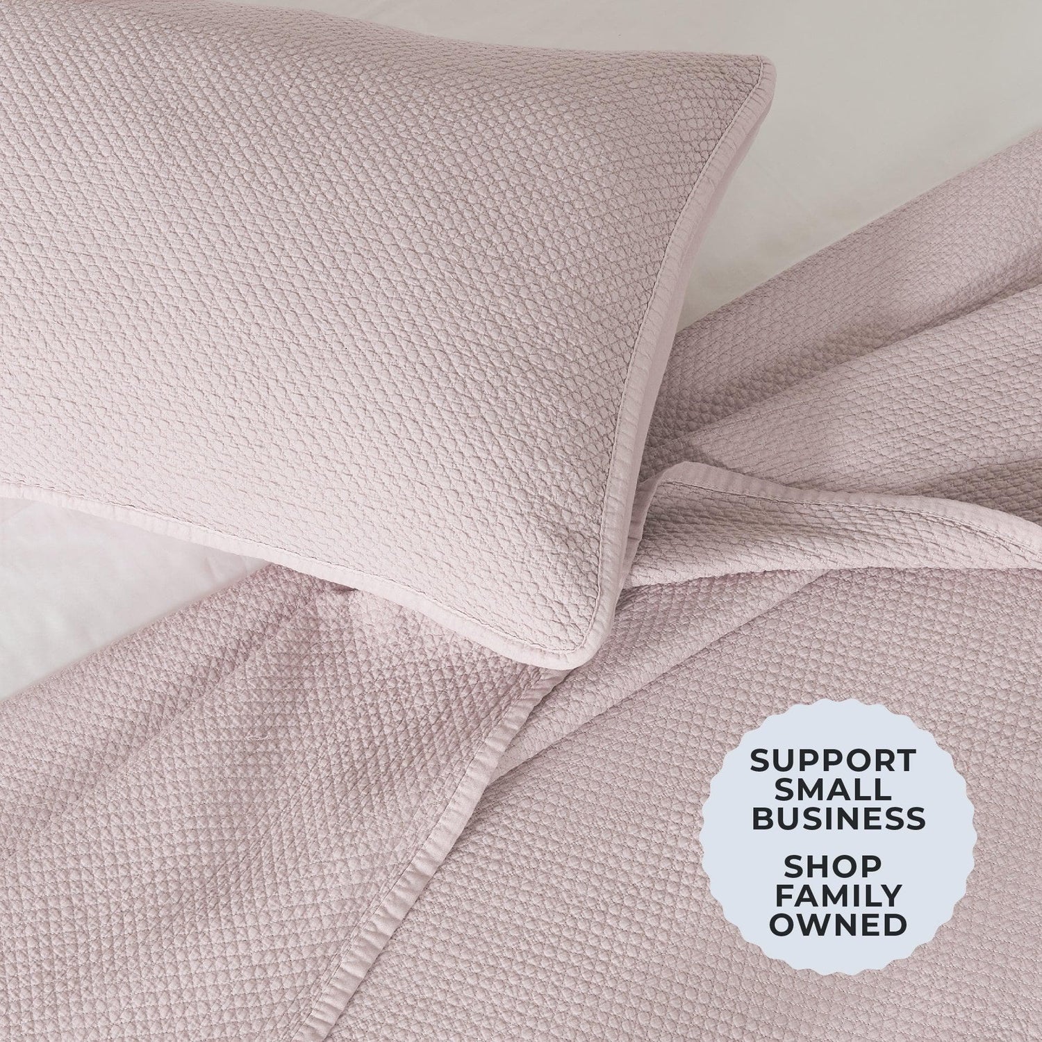 Stonewashed Relaxed Quilt Set - Vittoria Collection