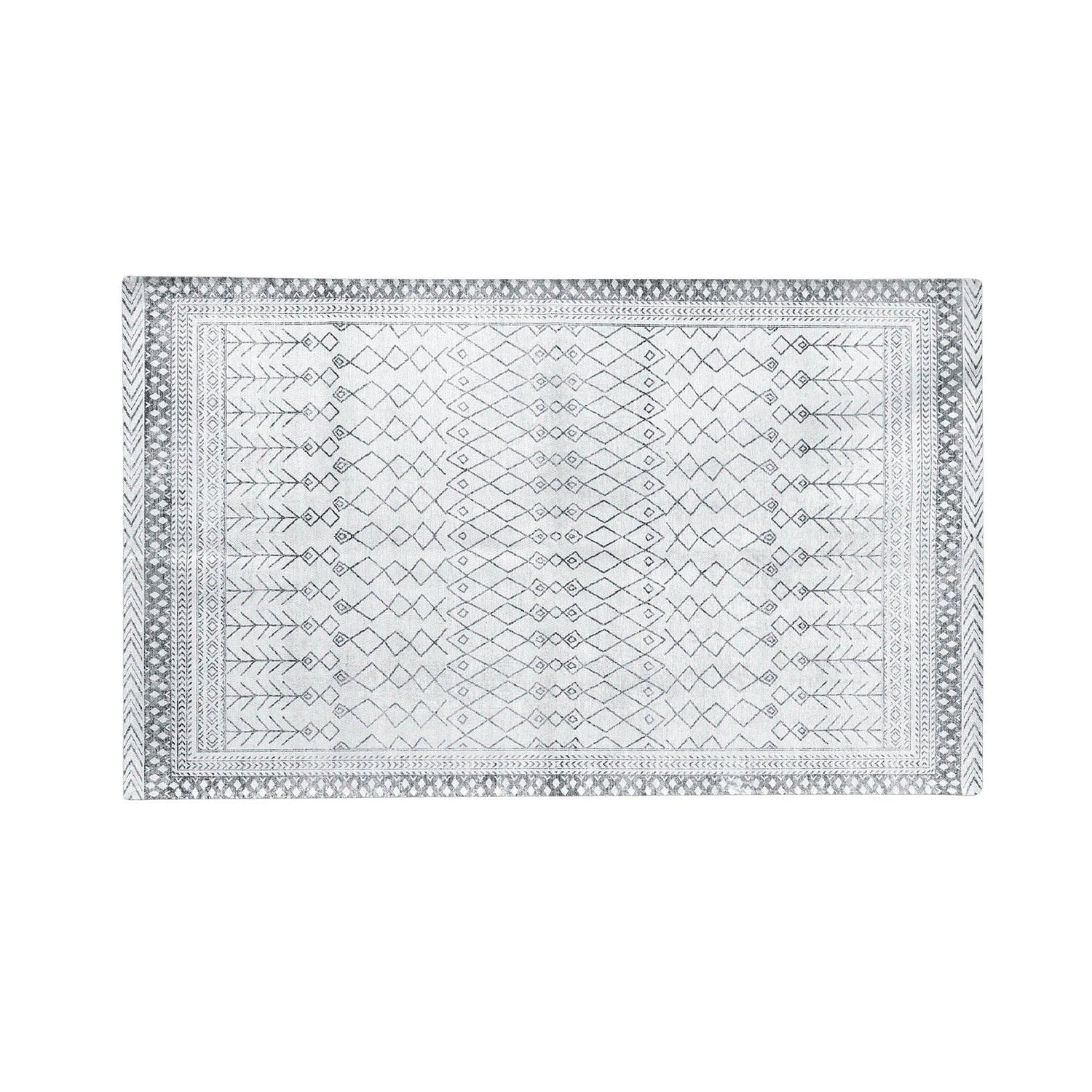 Distressed Moroccan Machine Washable Accent Area Rug 3' x 5' - Neve Collection