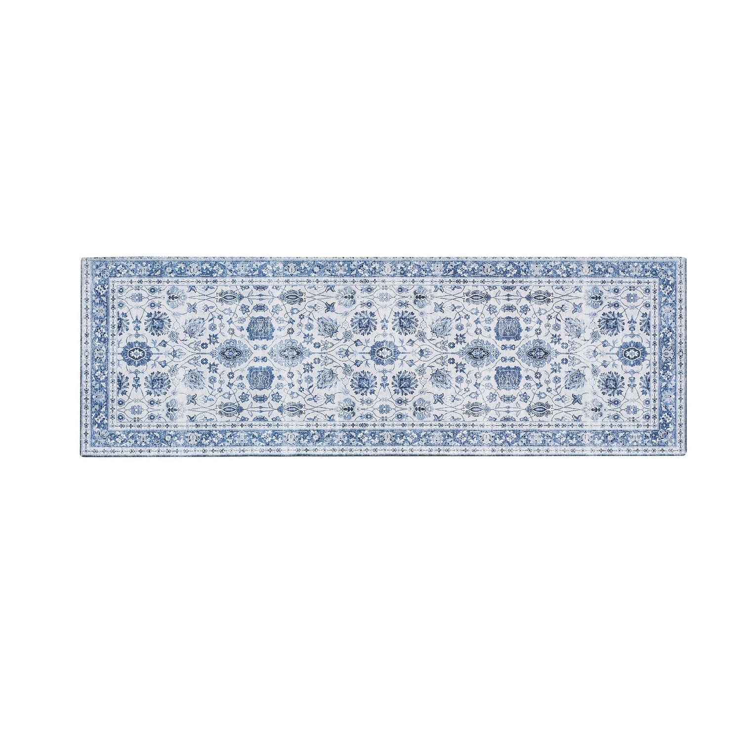 Floral Machine Washable Accent Runner 2'4" x 7' - Matra Collection