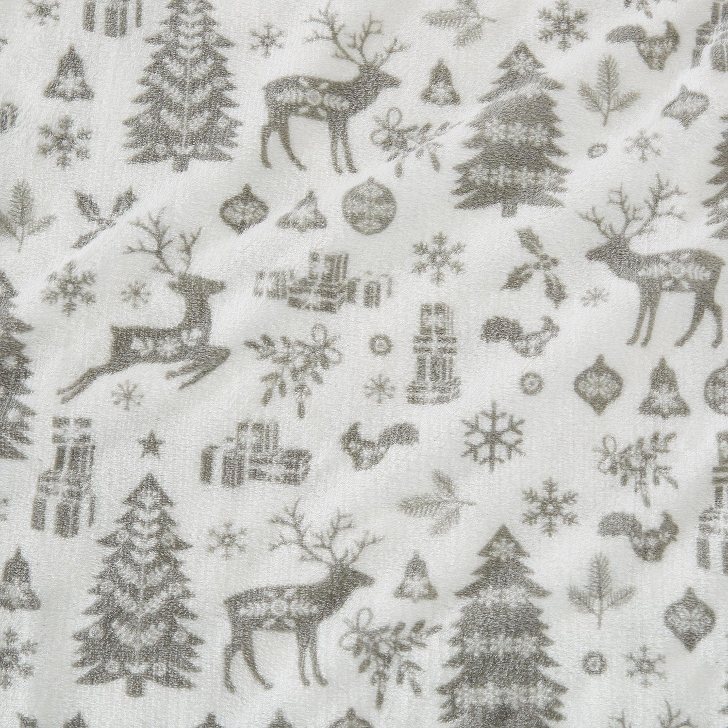 4-Piece Printed Plush Sheet - Velvet Luxe Collection