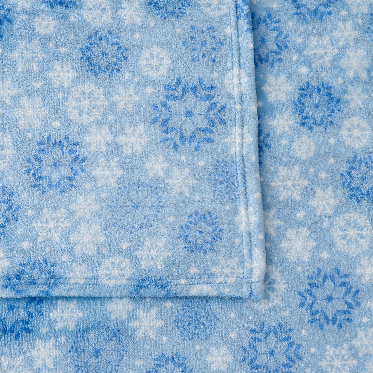 4-Piece Printed Plush Sheet - Velvet Luxe Collection