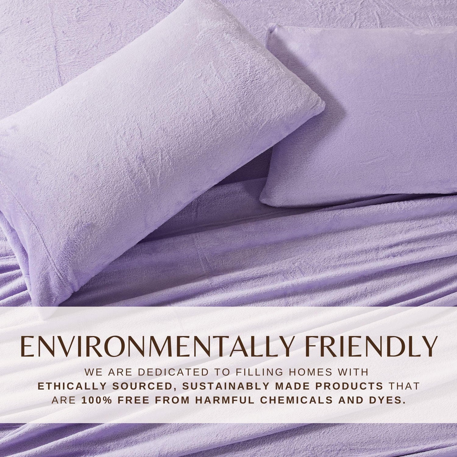 4-Piece Solid Plush Sheet - Velvet Luxe Collection