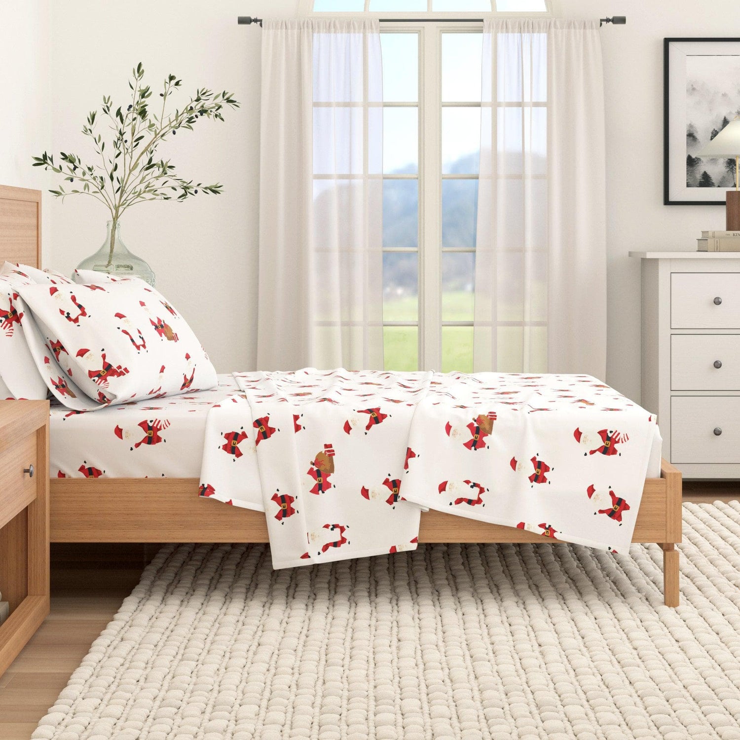 4-Piece Turkish Cotton Flannel Sheet - Whittaker Collection