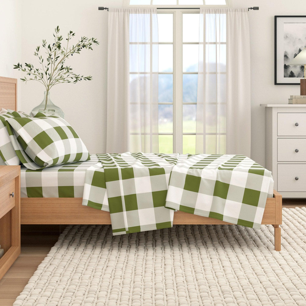 Turkish Cotton Flannel Sheet - Belle Collection