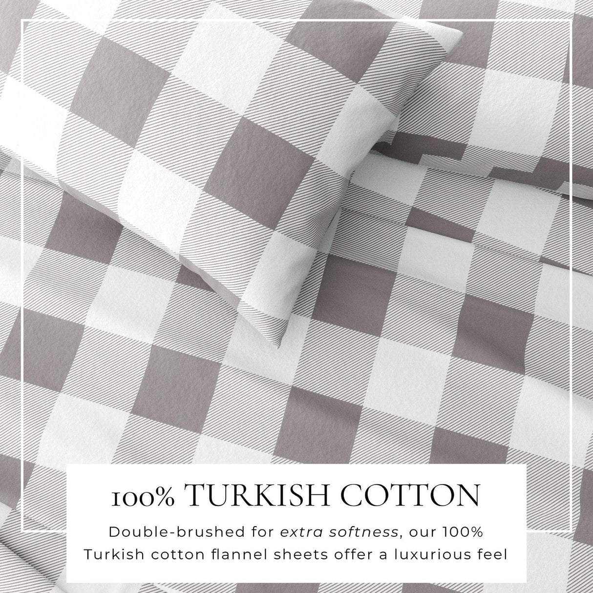 Turkish Cotton Flannel Sheet - Belle Collection