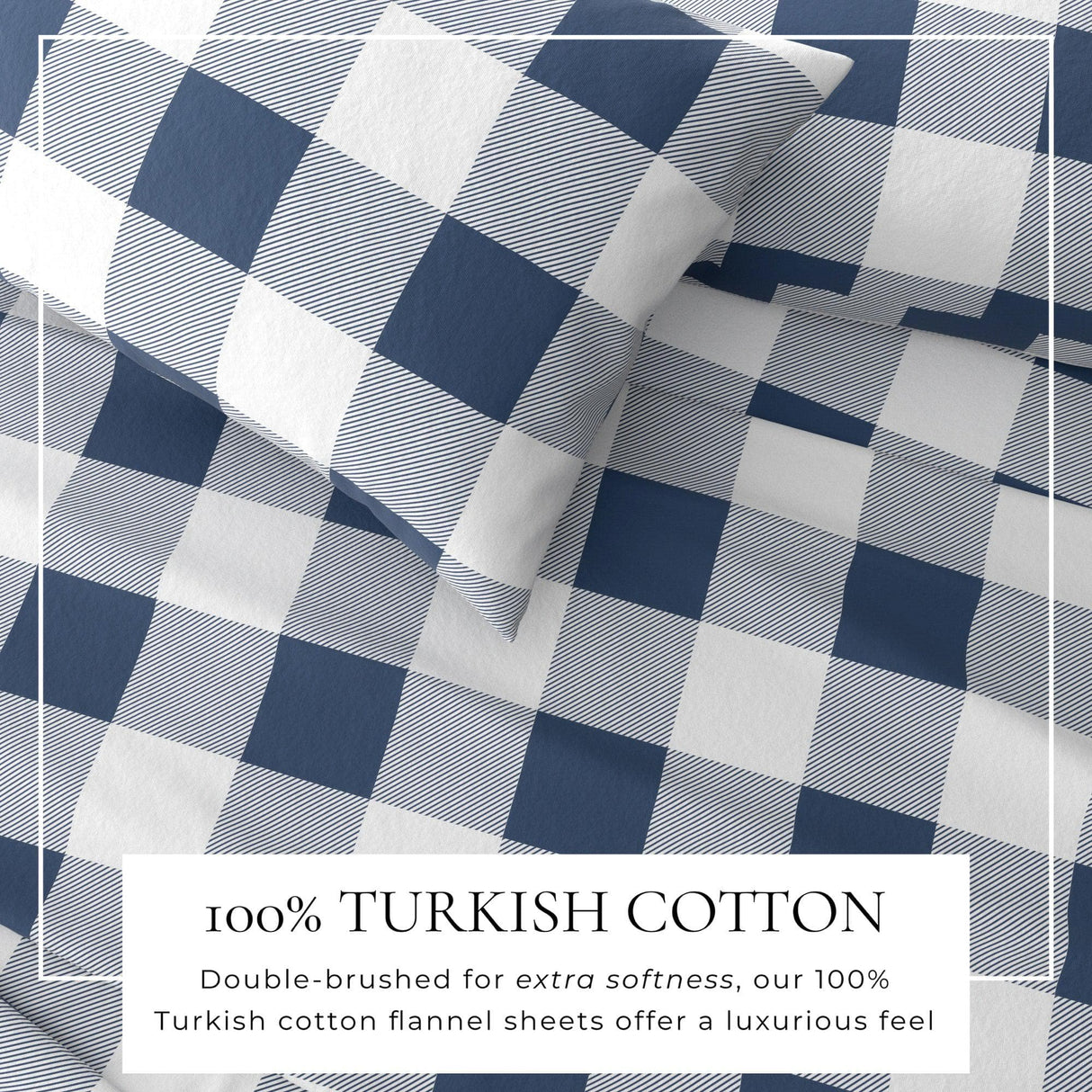Turkish Cotton Flannel Sheet - Belle Collection