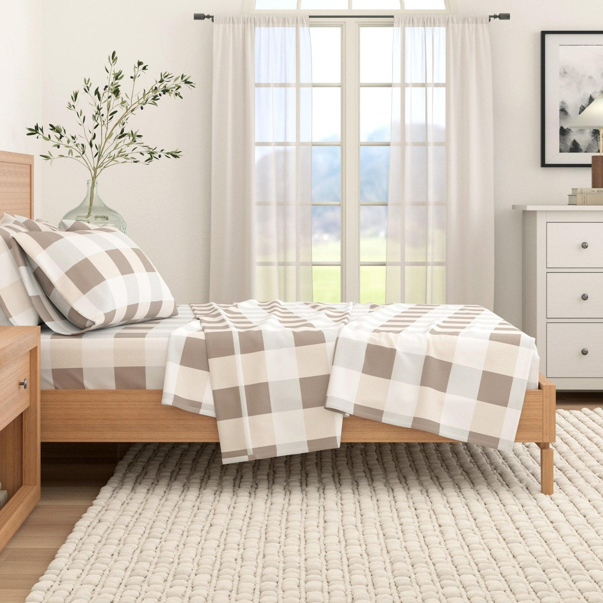 Turkish Cotton Flannel Sheet - Belle Collection