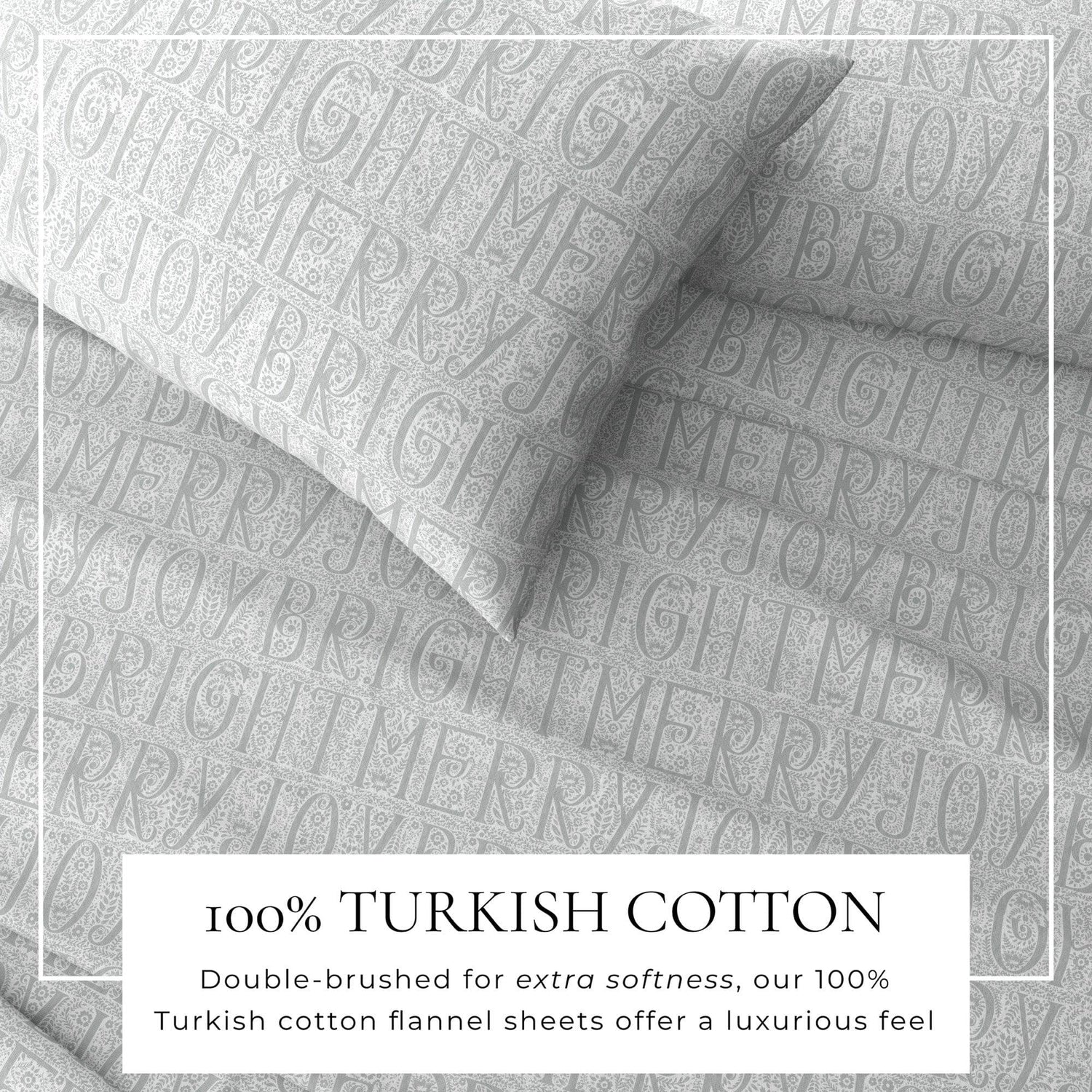 Turkish Cotton Flannel Sheet - Belle Collection