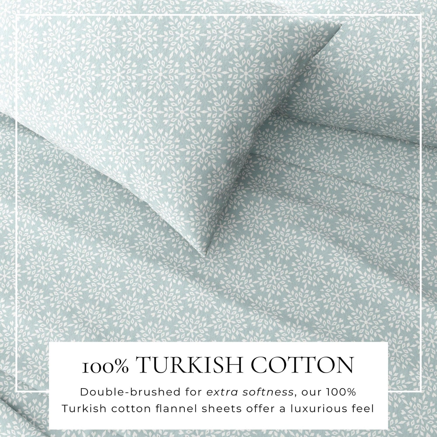 Turkish Cotton Flannel Sheet - Belle Collection