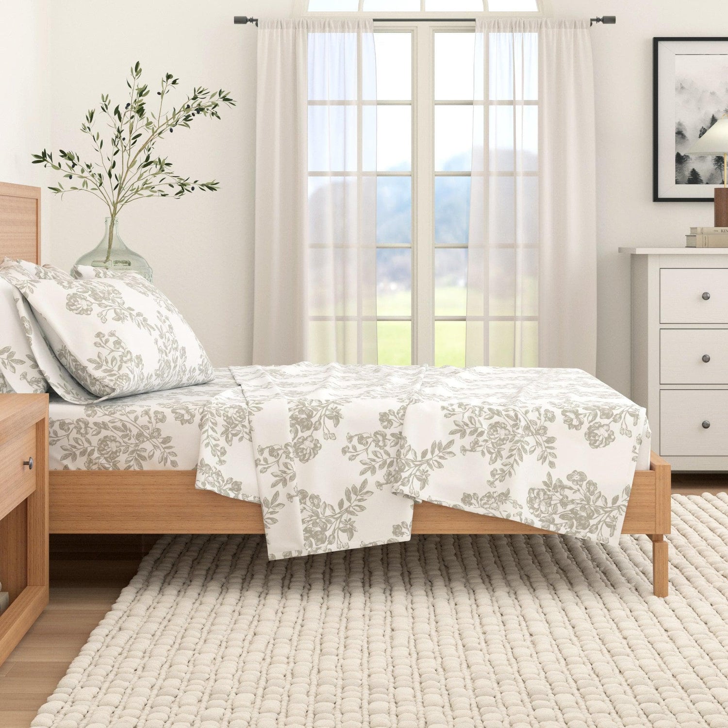 Turkish Cotton Flannel Sheet - Belle Collection