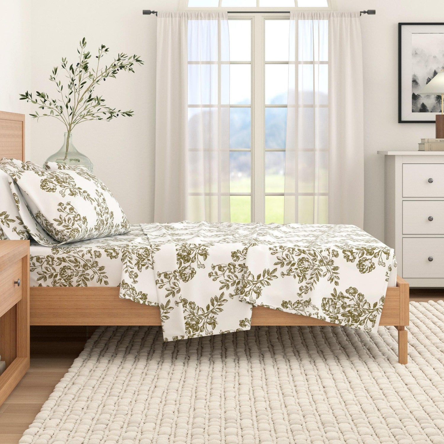 Turkish Cotton Flannel Sheet - Belle Collection