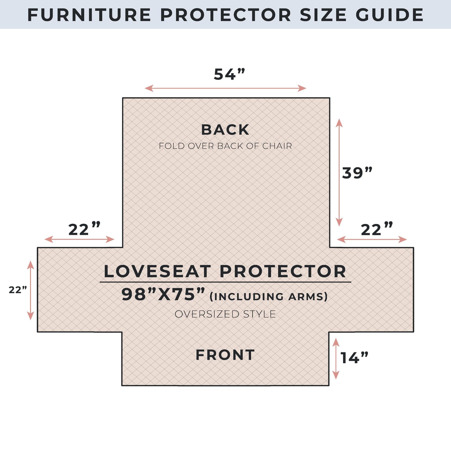 Reversible Furniture Protector - Elenor Collection