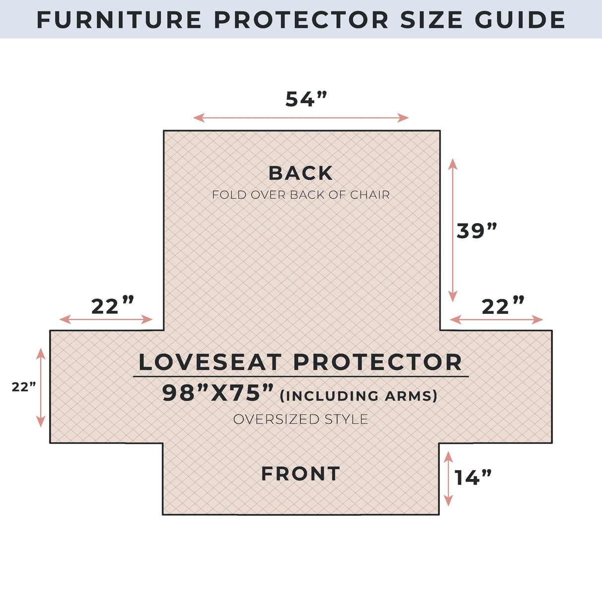 Reversible Furniture Protector - Elenor Collection