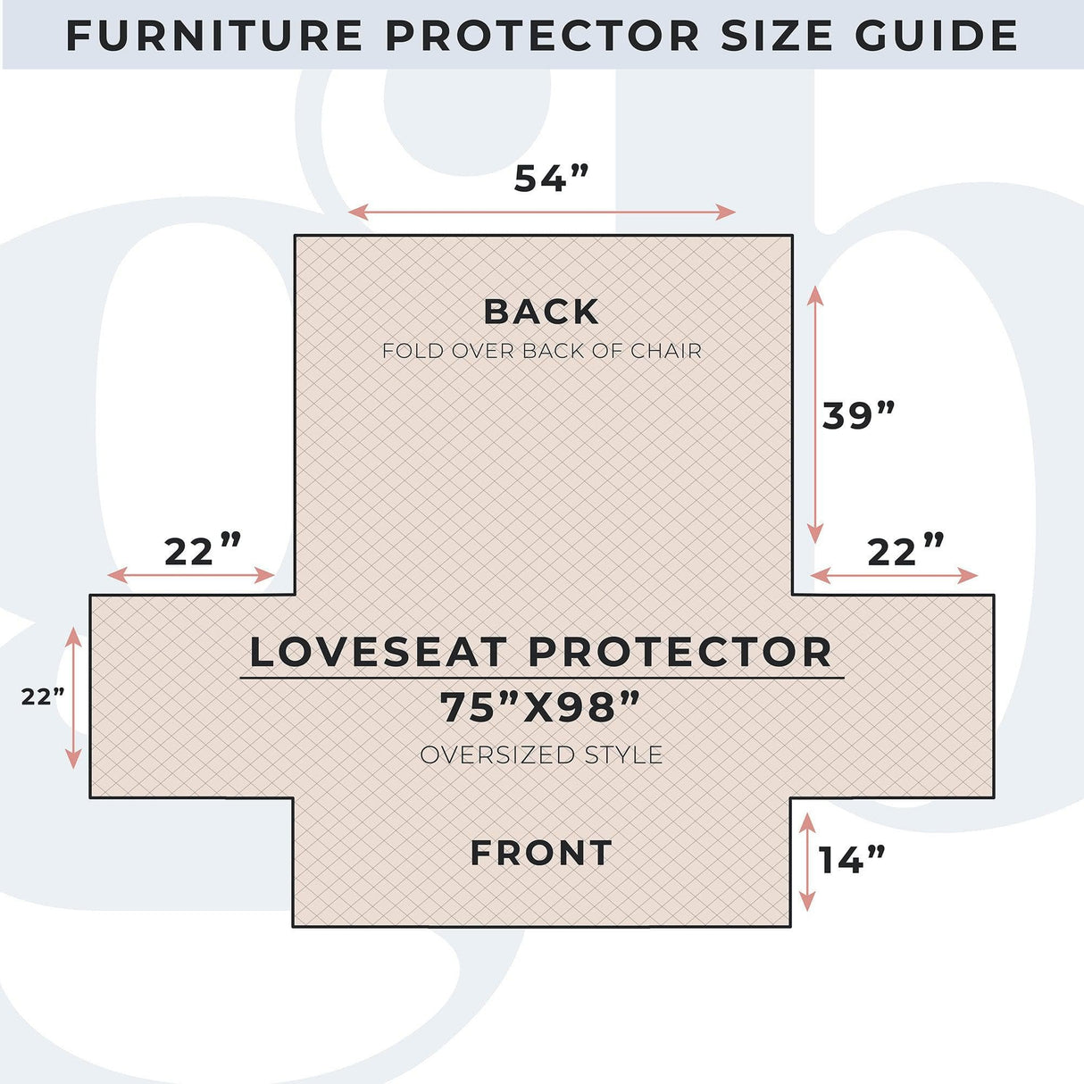 Reversible Furniture Protector - Elenor Collection