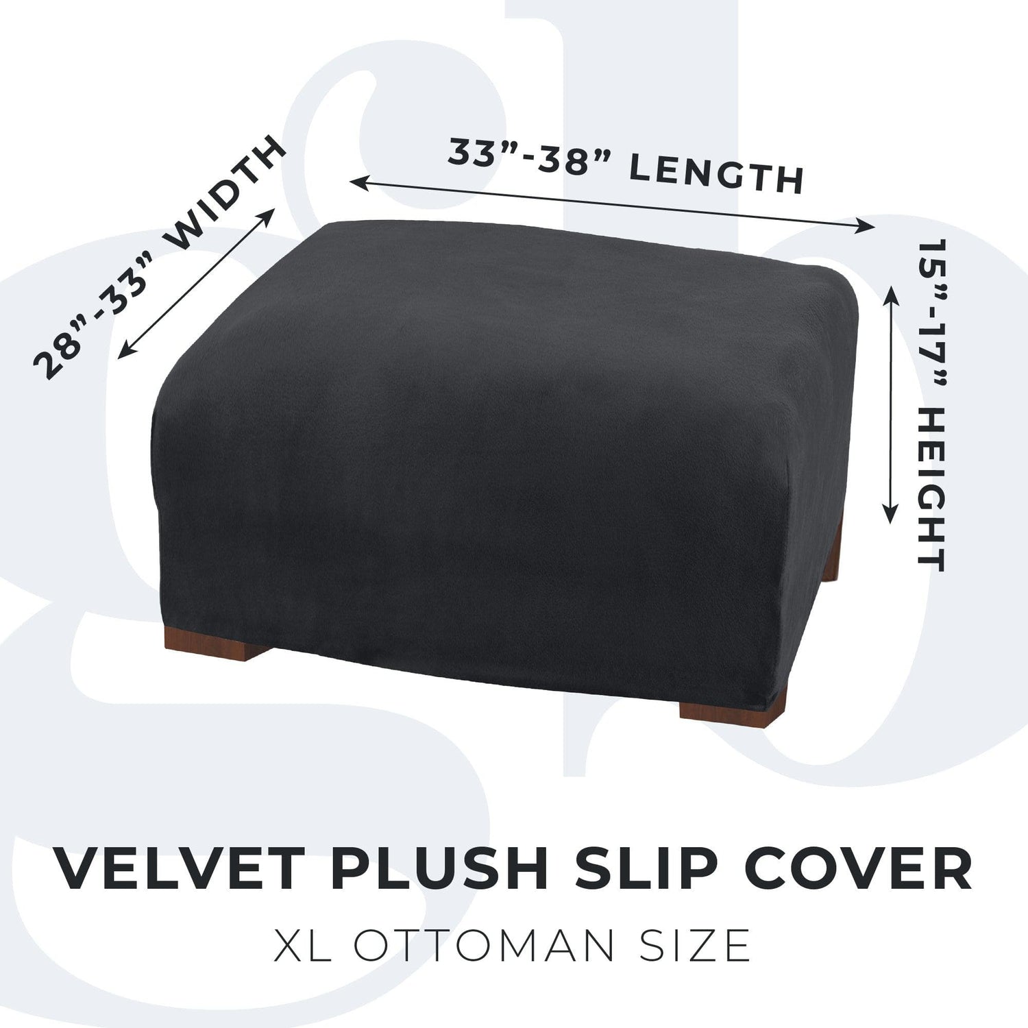 Velvet Stretch Slipcover - Gale Collection