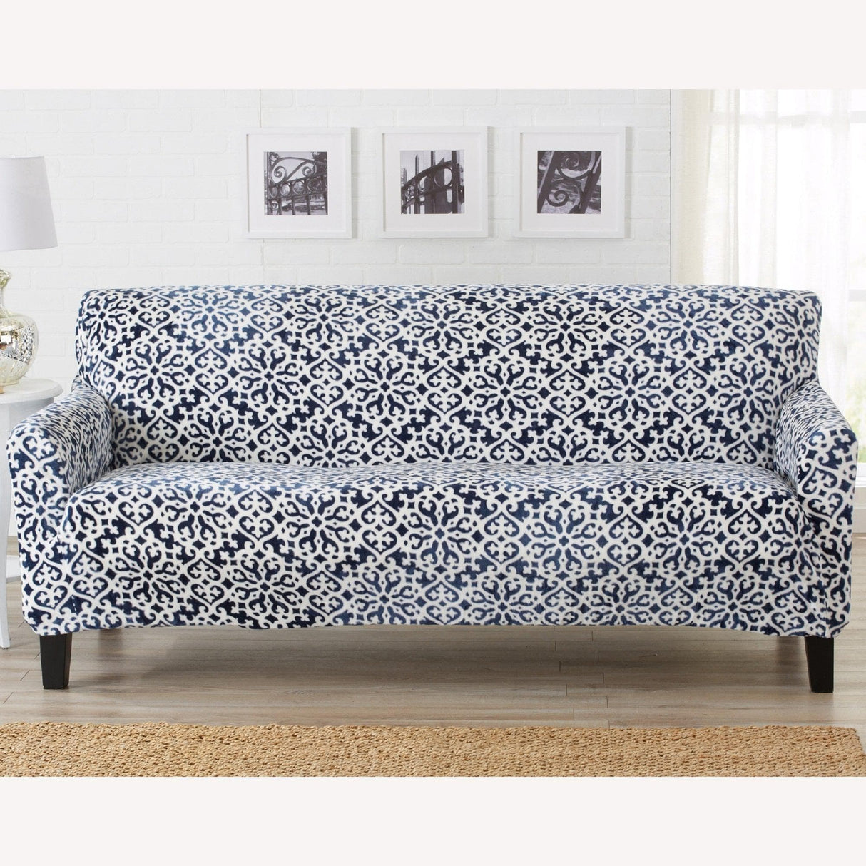 Velvet Stretch Slipcover - Gale Collection