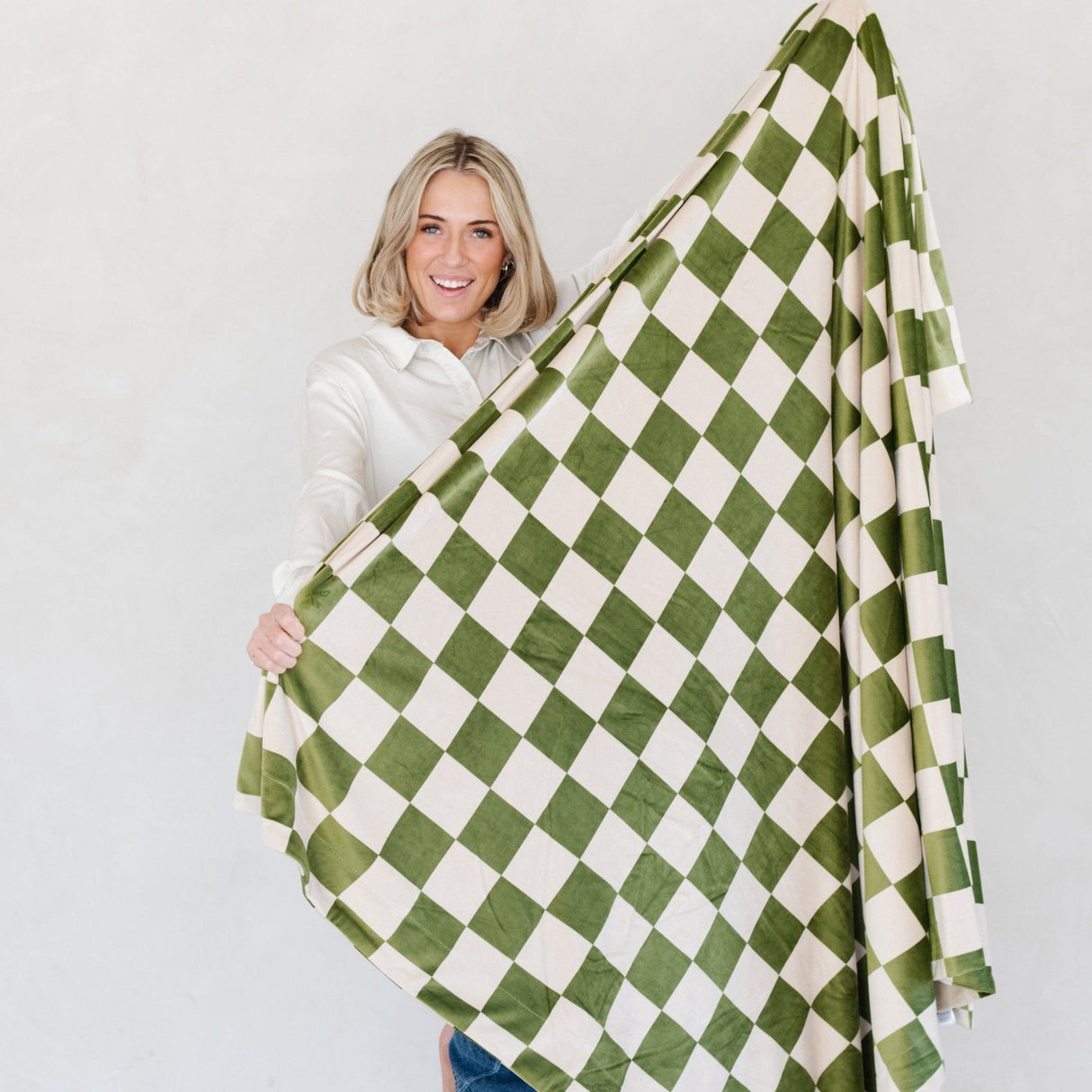 Minky Stretch XL Throw Blankets
