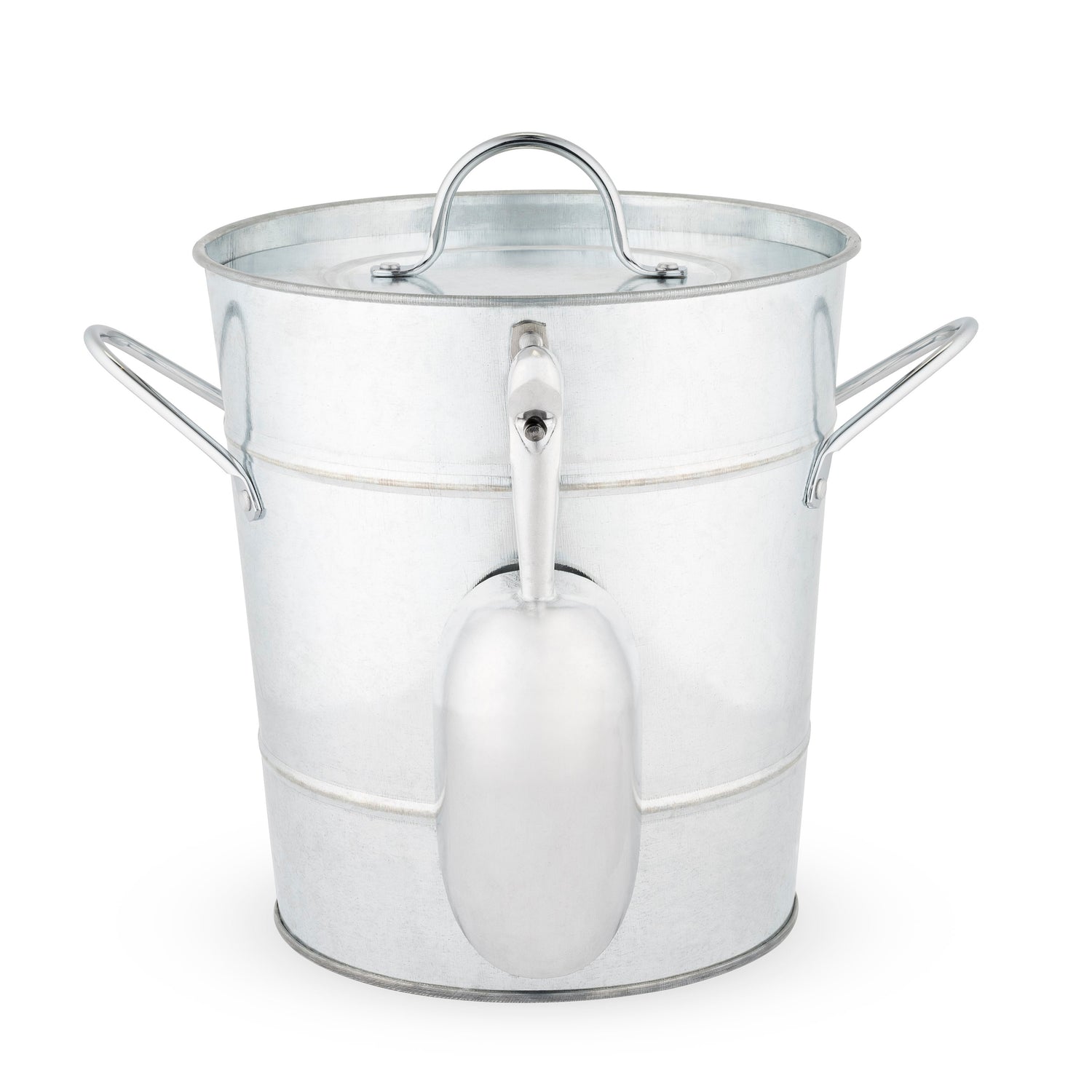 Galvanized Metal Ice Bucket