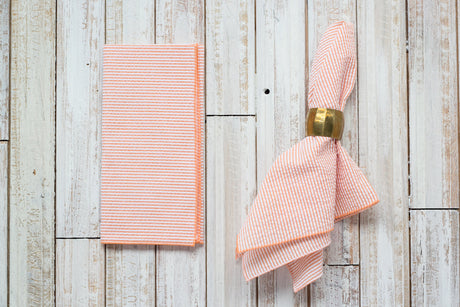 Seersucker Everyday Napkins, set of four