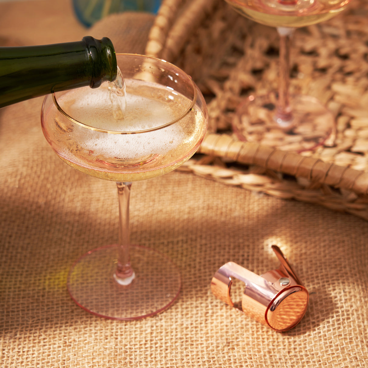 Copper Champagne Stopper